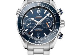 Omega Seamaster Planet Ocean Chronograph 215.30.46.51.03.001 (2025) - Blauw wijzerplaat 46mm Staal