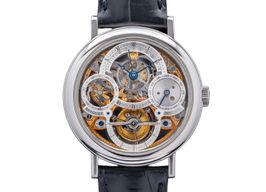 Breguet Classique Complications 3755PR/1E/9V6 (Unknown (random serial)) - Silver dial Platinum case
