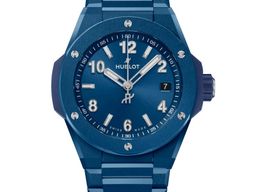 Hublot Big Bang 38 mm 457.EX.7170.EX (2025) - Blauw wijzerplaat 38mm Keramiek