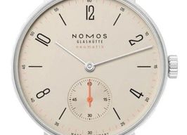 NOMOS Tangente Neomatik 176 (2026) - Beige wijzerplaat 35mm Staal