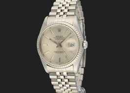 Rolex Datejust 36 16234 (1992) - Zilver wijzerplaat 36mm Staal