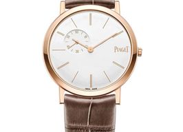 Piaget Altiplano G0A39105 (2023) - Wit wijzerplaat 34mm Roségoud