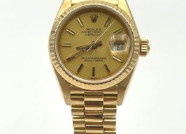 Rolex Lady-Datejust 69178 (1989) - Champagne dial 26 mm Yellow Gold case