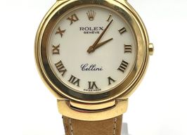 Rolex Cellini 6623 (2007) - Champagne dial 37 mm Yellow Gold case
