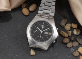 Omega Speedmaster 376.0806 (1982) - Zwart wijzerplaat 42mm Staal