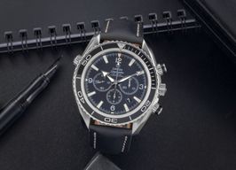 Omega Seamaster Planet Ocean Chronograph 2210.50.00 (2008) - Zwart wijzerplaat 46mm Staal