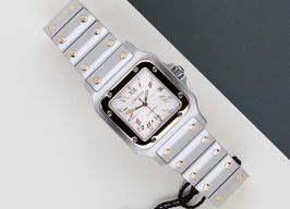 Cartier Santos Galbée 2319 (2001) - Zilver wijzerplaat 29mm Staal