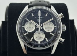 TAG Heuer Carrera CBS2210.FC6534 (2025) - Zwart wijzerplaat 39mm Staal