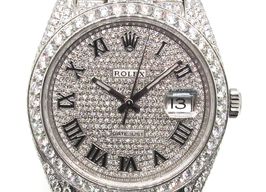 Rolex Datejust 41 126300 (2020) - Diamant wijzerplaat 41mm Staal