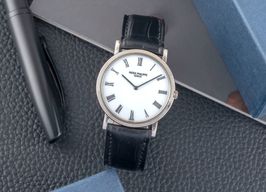 Patek Philippe Golden Ellipse 5738/1R-001 (1995) - Black dial 35 mm Rose Gold case