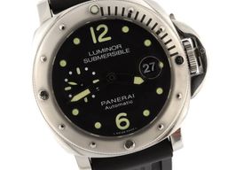 Panerai Luminor Submersible PAM01024 (2018) - Zwart wijzerplaat 44mm Staal