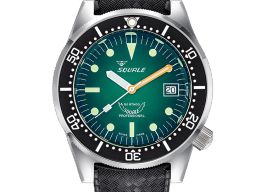 Squale 1521 1521PROFGR.HT (2026) - Green dial 42 mm Steel case