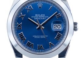 Rolex Datejust 41 126300 (2024) - Blue dial 41 mm Steel case