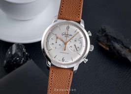 Glashütte Original Sixties Chronograph 1-39-34-03-22-04 (2022) - Zilver wijzerplaat 41mm Staal