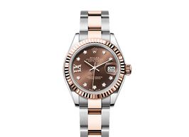 Rolex Lady-Datejust 279171 (2025) - Bruin wijzerplaat 28mm Staal