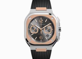 Bell & Ross BR 05 BR05C-RTH-STPG/SRB (2025) - Zilver wijzerplaat 43mm Goud/Staal