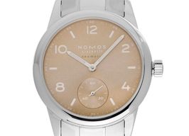 NOMOS Club Neomatik 755 (2026) - Gold dial 34 mm Steel case