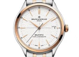 Baume & Mercier Clifton M0A10458 (2025) - Wit wijzerplaat 40mm Staal