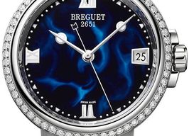 Breguet Marine 9518ST/E2/584/D000 (2026) - Blue dial 34 mm Steel case