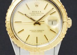 Rolex Datejust Turn-O-Graph 16253 (1986) - Gold dial 36 mm Gold/Steel case