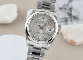 Rolex Datejust 36 126200 (Unknown (random serial)) - Silver dial 36 mm Steel case