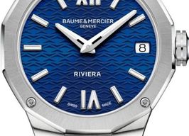 Baume & Mercier Riviera M0A10727 (2026) - Blue dial 33 mm Steel case
