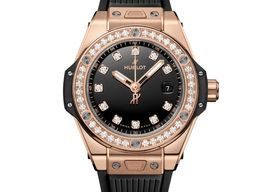 Hublot Big Bang 485.OX.1280.RX.1204 (2024) - Black dial 33 mm Rose Gold case