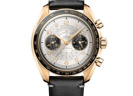 Omega Speedmaster Chronoscope 522.62.43.51.02.001 (2025) - Silver dial 43 mm Yellow Gold case