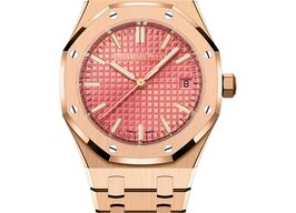 Audemars Piguet Royal Oak Selfwinding 77450OR.OO.1361OR.01 (2025) - Pink dial 34 mm Rose Gold case