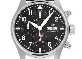 IWC Pilot Chronograph IW388111 (2025) - Black dial 41 mm Steel case