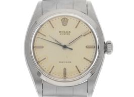 Rolex Oyster Precision 6422 (1972) - Zilver wijzerplaat 34mm Staal