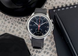 IWC Portuguese Yacht Club Chronograph IW390210 (2013) - Black dial 45 mm Steel case
