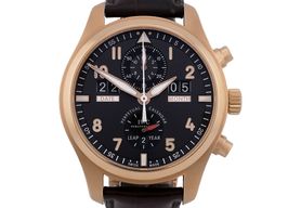 IWC Pilot Spitfire Perpetual Calendar Digital Date-Month IW379103 (2017) - Grey dial 46 mm Rose Gold case
