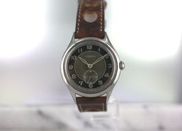 Lemania Vintage 239A (Unknown (random serial)) - Black dial Unknown Steel case