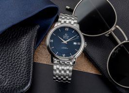 Omega De Ville Prestige 424.10.40.20.03.001 (Unknown (random serial)) - Blue dial 40 mm Steel case