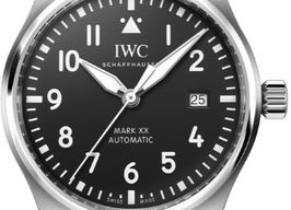 IWC Pilot Mark IW328201 (2025) - Zwart wijzerplaat 40mm Staal