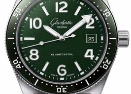 Glashütte Original SeaQ 1-39-11-13-83-34 (2026) - Green dial 40 mm Steel case