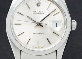 Rolex Oyster Precision 6694 (1985) - Silver dial 34 mm Steel case