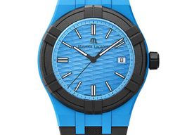 Maurice Lacroix Aikon AI2008-80080-300-0 (2023) - Blue dial 40 mm Plastic case