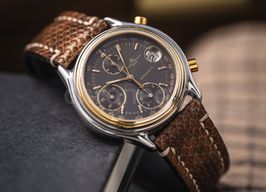 Baume & Mercier Baume M0A10686 (Onbekend (willekeurig serienummer)) - Zwart wijzerplaat 41mm Staal
