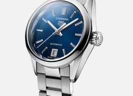 TAG Heuer Carrera Lady wbn2411.ba0621 (2024) - Blue dial 29 mm Steel case