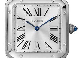Cartier Santos Dumont WSSA0022 (2025) - Zilver wijzerplaat 44mm Staal