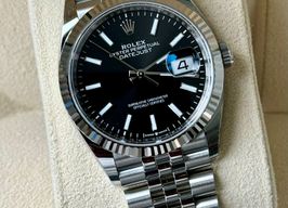 Rolex Datejust 36 126234 (2021) - Black dial 36 mm Steel case