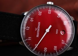 Meistersinger Neo NE911D (2023) - Red dial 36 mm Steel case