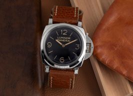 Panerai Luminor 1950 PAM00372 (Unknown (random serial)) - Black dial 47 mm Steel case