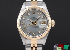 Rolex Lady-Datejust 69173 (1993) - Silver dial 26 mm Gold/Steel case