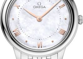 Omega De Ville 434.10.30.60.05.001 (2024) - Wit wijzerplaat 30mm Staal