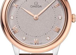 Omega De Ville 434.23.30.60.52.001 (2024) - Grey dial 30 mm Gold/Steel case