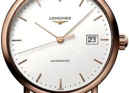 Longines Elegant L4.378.8.12.4 (2026) - Wit wijzerplaat 27mm Roségoud