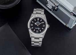 Rolex Explorer 114270 (Unknown (random serial)) - Black dial 36 mm Steel case